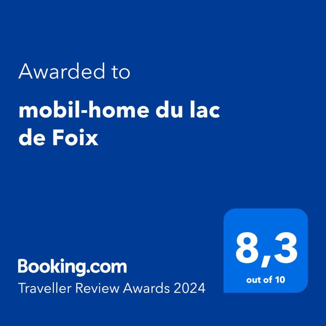 Mobil-Home Du Lac De Фоа Екстериор снимка
